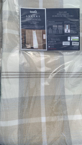 Dunelm luxury highland check - dunelm,