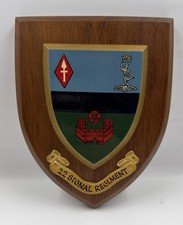 Signal regiment wall plaque - regiment,