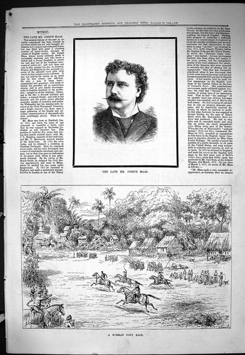 Antique old print sporting - old,