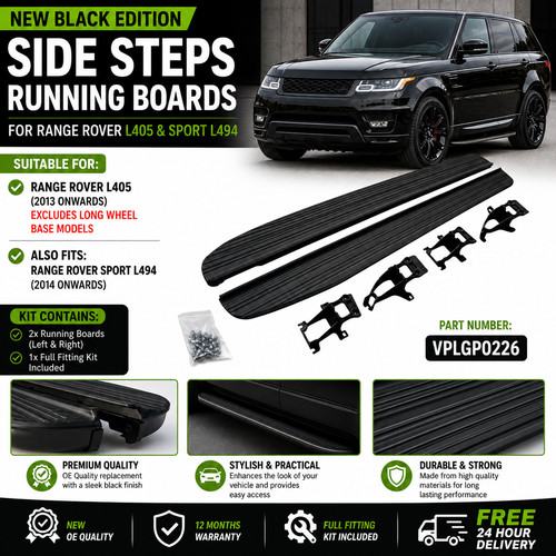 New black edition side - new, steps