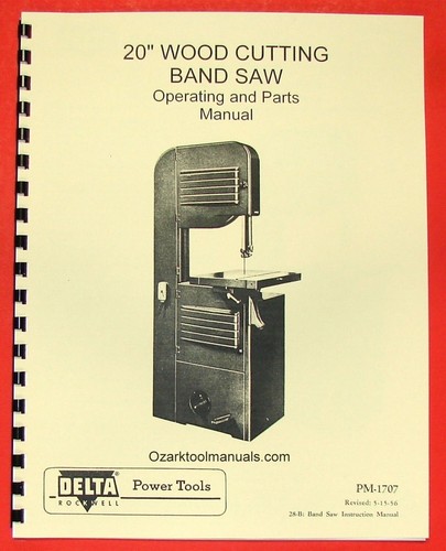 Rockwell delta band saw - rockwell-delta, 20"