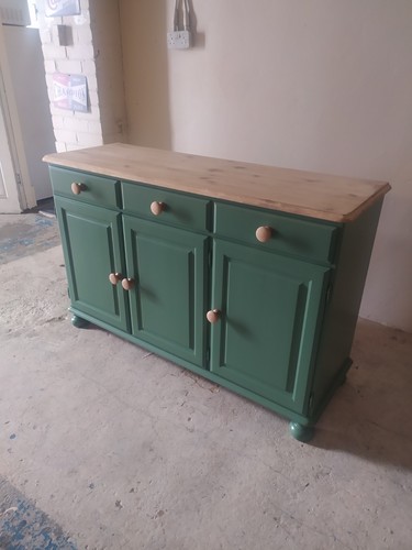 Pine dresser sideboard with - sideboard,