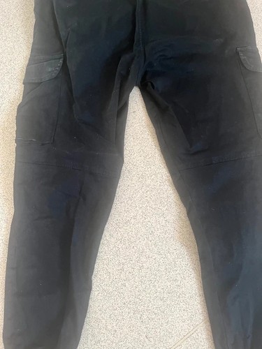 Zara black cargo - zara,