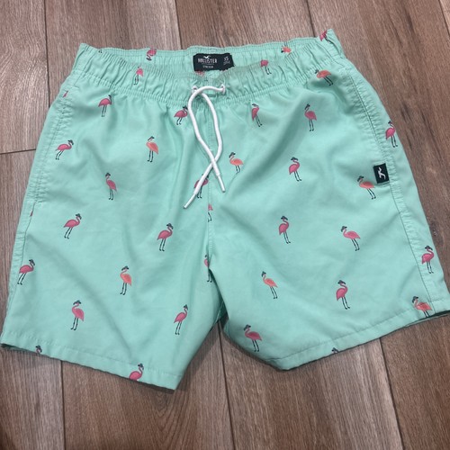 Hollister men green flamingo - men's,