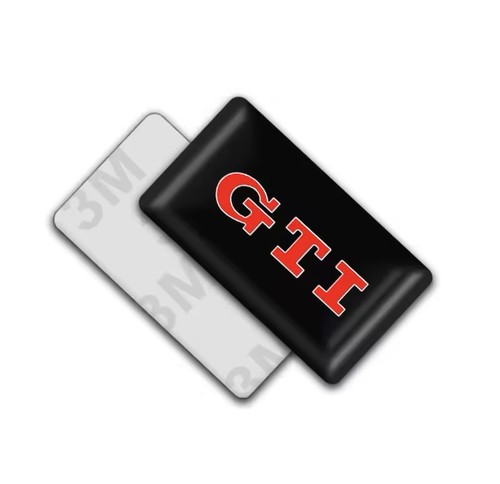 2psc gti logo - logo, 3d