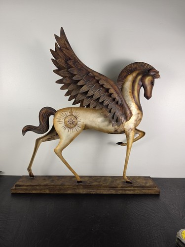 Pegasus sculpture featuring - featuring, a