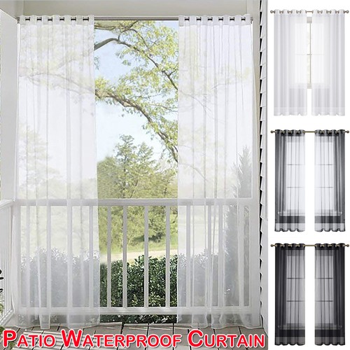 Voile sheer curtains - voile, for