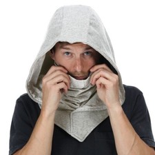 Grey Assassin Hood Mr Knight