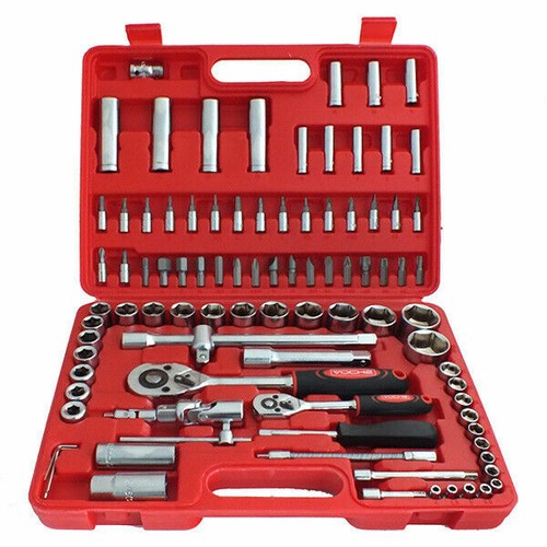 New 94pc sockets ratchets - new,