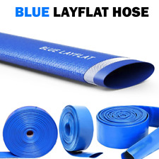 Blue PVC LAYFLAT Water