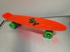 Skateboard Bored Neon X ORANGE 21'' Long Retro Style Penny Board Kids