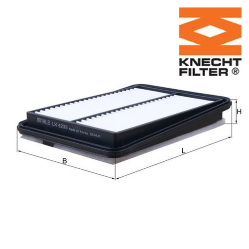Air filter knecht - lx, for