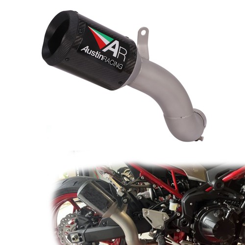 Carbon muffler pipe exhaust - muffler,