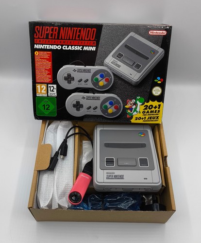 Boxed super nintendo snes mini - snes,