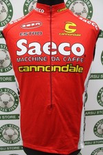 SAECO CANNONDALE cycling bike jersey size L G312 shirt jersey jersey jersey