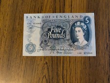 Fforde Five Pounds £5 bank note