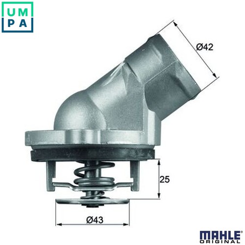 Thermostat coolant 87d - thermostat, ti