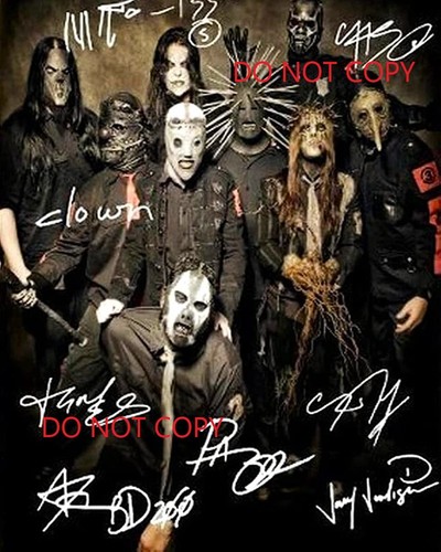 Slipknot signed autographed - signed,