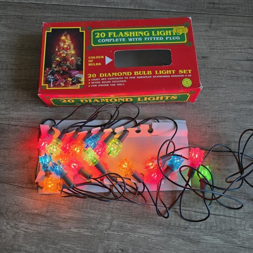 Vintage flashing christmas - vintage,