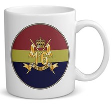 16th/5th Queen's Royal Lancers - personalised mug, colour choice