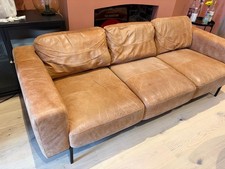 MADE Jarrod 3 Seater Leather