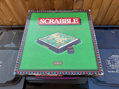 Scrabble prestige edition with - prestige,