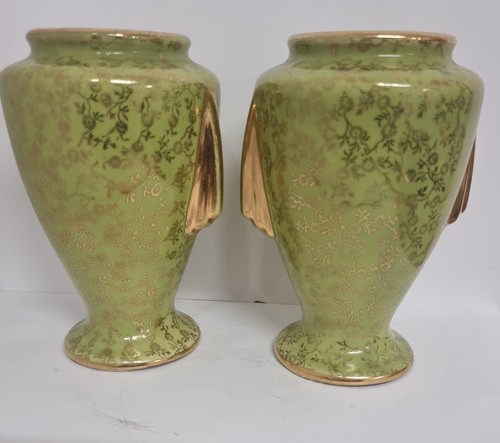 Pair 22ct gold - pair, of