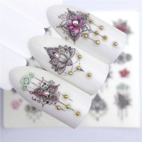 Nail art water - art, stickers