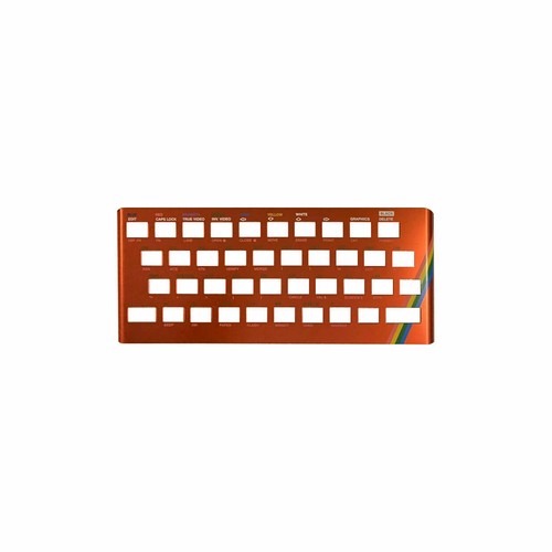 Metal faceplate cover anodized - faceplate,