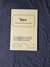 Bsa Bantam Instruction Manual For D14/4 Sport D14/4S And Bushman D14/4B