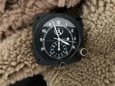 Lemania Cockpit  Time Of Flight 8 Day Clock R:A:F