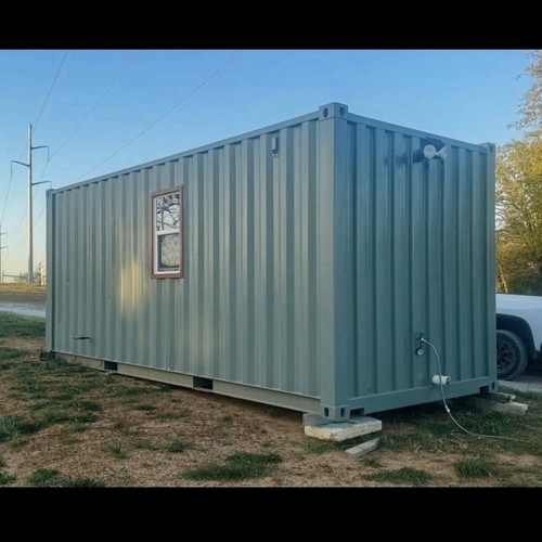 Converted shipping container - shipping,