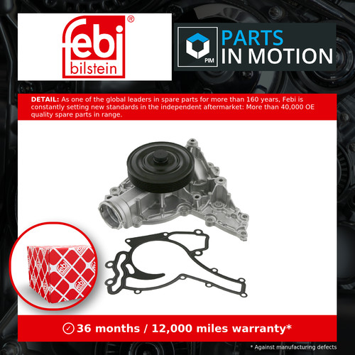 Water pump fits - water, sl350