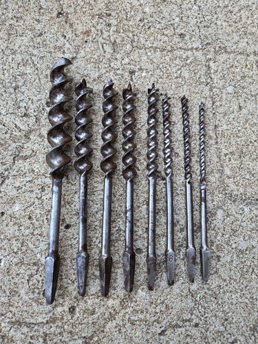 Vintage james swann auger bits - vintage,