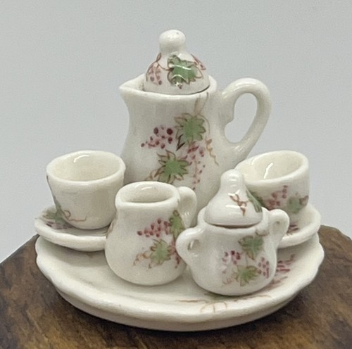 Dolls house porcelain grape