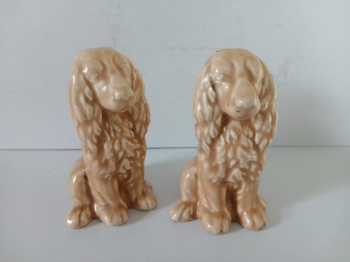 Vintage 1960 spaniel dogs - vintage,