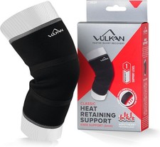VULKAN Classic Neoprene Knee Support, Black, Small
