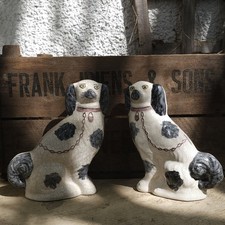 9" Spongeware Staffordshire