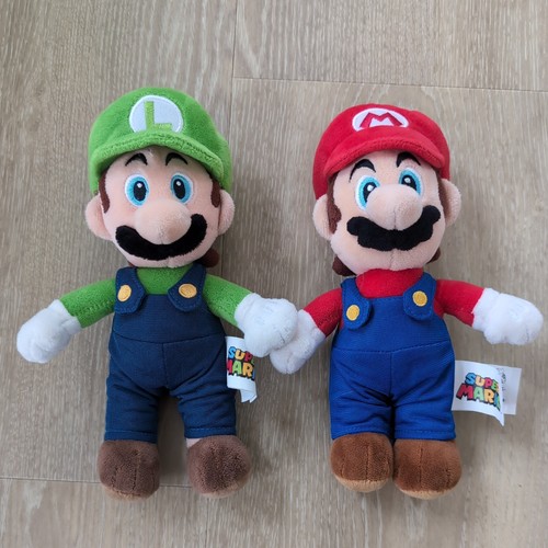 Mario and luigi soft plush - and,