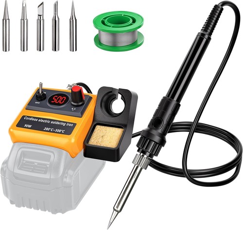 Cordless soldering iron - soldering, kit