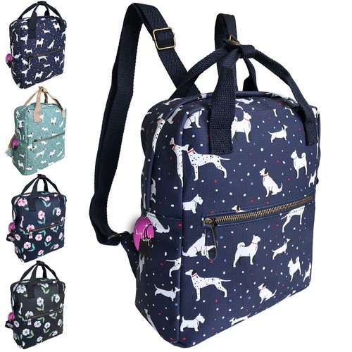 Small backpack printed pattern - small,