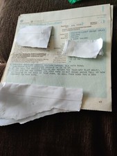 Triumph Toledo 1975  log book memorabilia wall art barn find