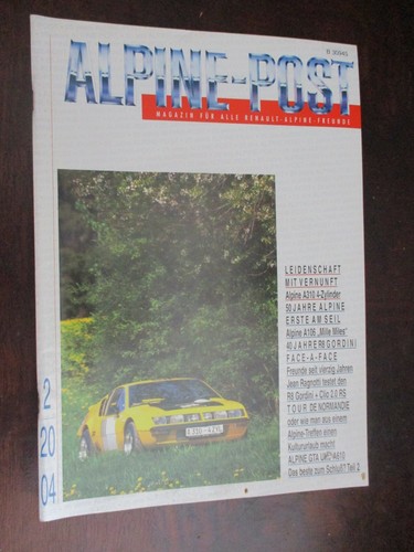 Alpine post 2004 magazine - post,