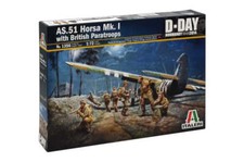 Italeri 1356 1:72 Airspeed AS.51 Horsa Mk.I with British Paratroops