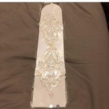 New White Lace And Beaded Long Gloves Satin Evening Wedding Prom Party Halloween