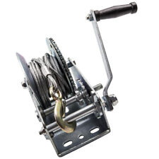 3500 lbs Hand Winch Car Marine Boat Trailer 10m Manual With Crank Handle Puller