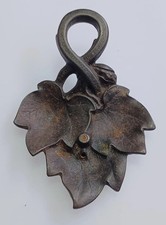 Rare 1857 Prices Patent Candle Cast Iron Night Light Holder Advertising