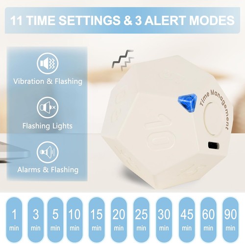 Sided cube timer digital - timer,