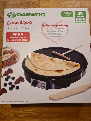 Daewoo electric crepe pancake - daewoo,