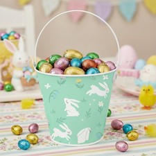 Mint Green Bunnies Easter Egg
